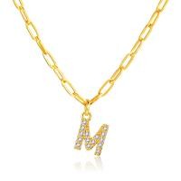 ราคา สร้อยคอตัวอักษรทอง18K Vnoxสร้อยคอตัวอักษรสร้อยคอตัวอักษรสีทองสร้อยคอเริ่มต้น (19093226297)