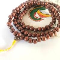 ราคา ประคำ 108 เม็ด Rosary ลูกประคำไม้ สร้อยสวดมนต์ (15674426453)