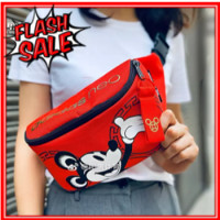 ราคา ยอดฮิต กระเป๋าคาดอกมิกกี้เม้าส์ กระเป๋าสะพายลายชุดการ์ตูนมิกกี้เมาส์ Disney (9664533242)