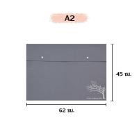 ราคา แฟ้มกระดุม A1 A2 A3 แฟ้มใส่เอกสาร a1 a2 a3 กระเป๋าใส่แบบ กระเป๋าเขียนแบบ แฟ้มใส่เอกสารขนาดใหญ่ thick (16343715120)