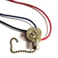 ราคา สวิตช์ดึงโซ่3สายสวิตช์ไฟติดผนังสำหรับพัดลมเพดานโต๊ะโคมไฟโบราณ (12436887886)