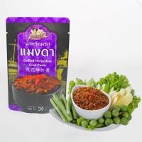 ราคา Khunmaeju คุณแม่จู้ น้ำพริกนรกแมงดาแบบถุง 30 กรัม (766796969)