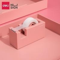 ราคา Deli Nusign แท่นสก๊อตเทปใส แท่นตัดเทป ที่ใส่เทป เครื่องตัดเทป ตัวตัดเทป แกนเล็ก1 นิ้ว 4สี ท่นตัดเทปใส เครื่องเขียน ขนาดเล็ก Tape Dispenser (10613426603)