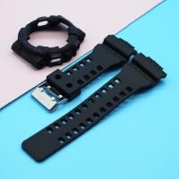 ราคา คลังสินค้าพร้อม สายคล้องนาฬิกาข้อมือซิลิโคนสีดำสำหรับ Casio G SHOCK ผู้ชาย GA 110 GA100 GA120 GA 140 GA150 GD 120 100 110 GLS 100 110 120ชุดซิลิโคนเครื่องมือต่อพ่วง (3935560706)