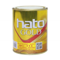 ราคา HATO สีทองอะครีลิค สีน้ำมันอะครีลิค ทองอร่าม Mg 111 Hato ฮาโต้ ทาเหล็ก ทาไม้ สีทอง ทาปูน ทากรอบรูป (9919896751)