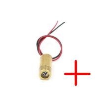 ราคา หัวเลเซอร์650nm 9Mm 3V 50MW Laser Cross Diode Moduleหัวทองแดง (4630892237)
