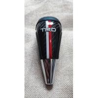 ราคา หัวเกียร์ ออโต้ TOYOTA คาร์บอนเคฟล่า TRD คาด ขาว แดง (16531611253)