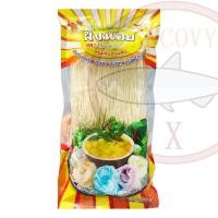 ราคา ขนมจีนกึ่งสำเร็จรูป เส้นจีนอบแห้ง ตราผึ้งน้อย 250 กรัม มีให้เลือก 6 สี ขาว เขียว เหลือง ฟ้า ชมพู ม่วง (18730968208)