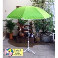 ราคา ร่ม 40 ขาตั้ง สีพื้นกับสลับสี ร่มแม่ค้าร่มสนาม (8876501477)