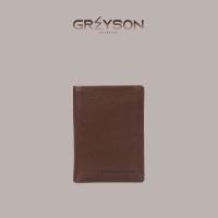 ราคา Louis Montini กระเป๋าสตางค์หนังแท้ กระเป๋าสตางค์ผู้ชาย พับตั้ง หนังวัวแท้ Mens Wallet TTM118 (11565237617)