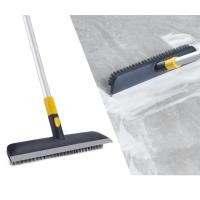 ราคา ใหม่ล่าสุด แปรงถูพื้น2 In 1เศษและแปรงที่จับยาวปรับได้ (10488285707)