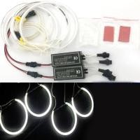 ราคา ใบหยก4 131มม CCFL ไฟ LED Angel Eyes Halo แหวนไฟโคมไฟหน้าสำหรับ BMW E36 E46 E39 E38 (11056542327)