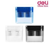 ราคา Deli กบเหลาดินสอ 2 รู คละสี 1 ชิ้น Pencil sharpener H553 กบเหลา ดินสอ กบ เครื่องเขียน อุปกรณ์เครื่องเขียน school (16263207539)