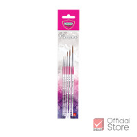 ราคา Master Art พู่กัน ชุดพู่กันฟลอเรนซ์ พู่กันหัวกลม No 0 2 4 6 8 จำนวน 1 ชุด (129298882)