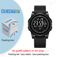ราคา ของแท้ 100 นาฬิกาโดเรม่อน นาฬิกาข้อมือดิจิตอล นาฬิกาเด็กชาย นาฬิกาเด็ก นาฬิกาเด็กหญิง กันน้ำนาฬิกาข้อมือเด็กหญิง นาฬิกาน่ารักๆDoraemon 8592 (17606428887)