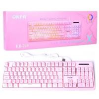 ราคา OKER KB 789 BACKLIT GAMING KEYBOARD (9784649716)