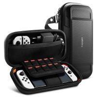 ราคา SPIGEN Pouch for Nintendo Switch Switch OLED Rugged Armor Pro Protection Pads with Soft Cover Velcro Strap Nintendo Switch Pouch Nintendo Switch OLED Case (19453042125)