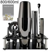 ราคา แก้ว เชคค็อกเทล Cocktail Shaker Stainless Steel Cobbler Shaker Pot Shaker Cup Martini Bartender Tools (18283070454)