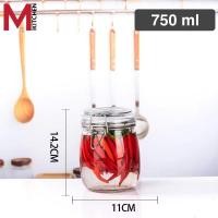 ราคา M KIT โหลแก้ว ขวดโหล ขวดแก้ว โหลแก้วสูญญากาศ ขวดโหลแก้ว ขวดโหลมีฝาปิด โหลสูญญากาศ (19101568112)