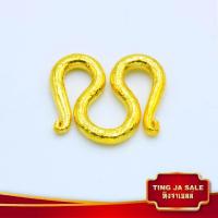 ราคา ตะขอหุ้มทอง ไม่ลอกไม่ดำ ตะขอนิ่ม มีตราปั๊ม น้ำหนัก10บาท ทองเคลือบแก้ว ตะขอทองปลอม ทองเหมือนแท้ ตะขอทอง ทองโคลนนิ่ง (1818860826)