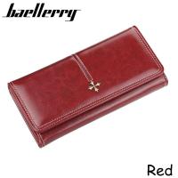 ราคา Baellerry 2022ผู้หญิงกระเป๋าสตางค์แฟชั่นยาวหลายช่องเสียบการ์ดหนังด้านคุณภาพผู้ถือบัตรคลาสสิกหญิงกระเป๋าซิปยี่ห้อกระเป๋าสตางค์สำหรับผู้หญิง (16115849104)