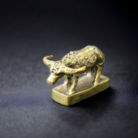 ราคา ควายธนูทอง ทองเหลืองแท้ ควายธนู เครื่องรางตามความเชื่อทางไสยศาสตร์ ด้านโชคลาภ (19284814539)