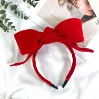 ราคา ที่คาดผมโบว์ใหญ่ ดัดได้ สีสวย น่ารักมาก ที่คาดผม (12087168846)