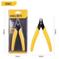 ราคา Deli คีมปอกสายไฟ คีมตัดปากเฉียง คีมตัดสายไฟ ตัดลวดอิเล็กทรอนิกส์ คีม 4 5 6 7inch คีมตัด ประหยัดเวลาและแรงเมื่อใช้ คีมตัดสายไฟ Cutting Nippers (19725571330)