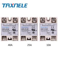 ราคา Single Phase Solid State Relay SSR 40DA SSR 25DA SSR 10DA DC To AC 3 32VDC อินพุต24 380VAC เอาต์พุต Solid State Relay (8643750373)