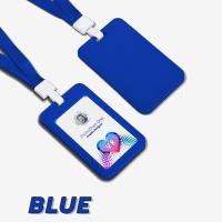 ราคา ป้ายห้อยบัตรพนักงาน พร้อมสายห้อยคอ รุ่นอัพเกรด แบบสไลด์ล็อค ด้านหลังทึบ กรอบใส่บัตร ป้ายชื่อ ป้ายพนักงาน ป้ายรปภ บัตรประชาชน (18430175656)