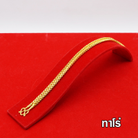ราคา Nobel สร้อยคอหนัก 2 สลึง งานเคลือบแก้ว เหมือนแท้ 100 ชุบเศษทองเยาวราช กำไลข้อมือทอง ทองโคลนนิ่ง ทองชุบ ทองปลอม ทองเคลือบแก้ว (16344300749)