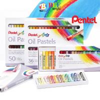 ราคา Pentel สีชอล์ค เพนเทล Oil Pastel สีชอล์คน้ำมัน สีชอล์ก (16943287182)