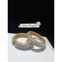 ราคา กำไลชุดไทยเด็ก กำไลข้อมือเด็ก ราคาเป็นคู่120 สินค้าพร้อมจัดส่ง (11816454214)