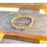 ราคา สร้อยข้อมือน้ำหนัก1บาท งานทองคำขาว สีสวย การันตี ไม่ลอก ไม่หมอง บริการเก็บเงินปลายทาง (11069106440)