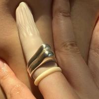 ราคา mormormor Nip ring เครื่องประดับเงินแท้925 เงินแท้925 แหวน แหวนเงินแท้ (16622397338)