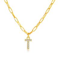 ราคา สร้อยคอตัวอักษรทอง18K Vnoxสร้อยคอตัวอักษรสร้อยคอตัวอักษรสีทองสร้อยคอเริ่มต้น (19093226304)