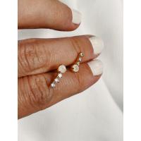 ราคา ต่างหูก้านดาวหาง เลือกไข่มุก หรือ มูนสโตน (17817897293)