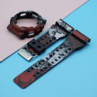 ราคา Tali Jam Tangan Silikon มีเคสสำหรับ Casio G SHOCK ชาย GA 110 GA100 GA120 GD 120 GA150 100 110 GAX 100เครื่องมือต่อพ่วงชุดซิลิโคน (15758198635)