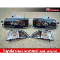 ราคา ไฟหน้าโคมเพชรดำ ae92 ae90 corolla 1988 1991 ทั้งชุด 4 ชิ้น (4322584409)