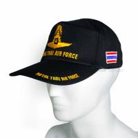 ราคา หมวกทหารอากาศ สีดำ หมวก กองทัพอากาศ ปักตรา กองทัพอากาศ ROYAL THAI AIR FORCE ธงชาติไทย (19309064128)