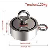 ราคา แม่เหล็กแรงดูดสูง Neodymium Recovery แม่เหล็กเก็บของ แม่เหล็กแรงดูดสูง แม่เหล็กแรงสูง แม่เหล็ก magnet Neodymium แม่เหล็กตกปลา (5198018182)