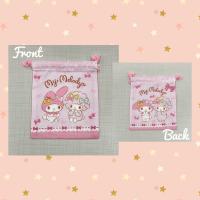 ราคา Sunniegiftshop พร้อมส่ง ถุงผ้าหูรูดลายการ์ตูน Kitty Melody Sanrio (11154599772)