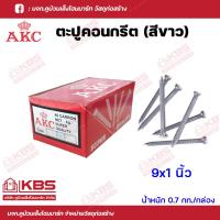 ราคา AKC ตะปูคอนกรีต ตะปูตอกปูน ตะปูตีผนังปูน มงกุฎ ขนาด 7x3 นิ้ว7x4 นิ้ว8x2 นิ้ว8x2 5 นิ้ว9x1 นิ้ว9x1 5 นิ้ว น้ำหนัก 0 7 กก กล่อง พร้อมส่ง ราคาถูกสุด (18285146156)