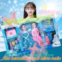 ราคา สินค้าคงคลังในประเทศไทย56ซม แช่แข็งเจ้าหญิงบาร์บี้ตุ๊กตา 3Dชุดตุ๊กตาบาร์บี้ น่ารัก elsa แต่งตัว กล่องของขวัญใหญ่ แต่งหน้าของขวัญวันเกิด (19579529255)