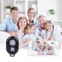 ราคา รีโมทถ่ายรูปเซลฟี Wireless Bluetooth phone camera shutter remote control Compatible for all iOS and Android Smartphones devices (15429055030)