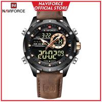 ราคา Naviforce นาฬิกาผู้ชาย Sports นาฬิกา แท้ ผู้ชาย Waterproof Multifunctional Quartz นาฬิกา ผู้ชายนาฬิกา นาฬิกา NF9208 (15649470929)