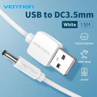 ราคา Vention USB to DC 3 5mm USB A Male to 3 5 Jack Connector 5V Power Supply Charger Adapter Power Cable for HUB USB Fan Power Cable (4112808025)