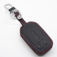 ราคา เคสกุญแจรรีโมท ISUZU D max Mu X 1 9 3 0 2012 2018 ซองหนังแท้ ซองหนังใส่กุญแจ โลโก้โลหะ (12668702651)