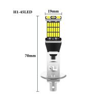 ราคา 2ชิ้น H1 Led ไฟตัดหมอก H3 Led รถไฟตัดหมอก20000LM 6000พันสีขาวอัตโนมัติไฟตัดหมอกวันวิ่งไฟยานยนต์ LED หลอดไฟ (15131840069)