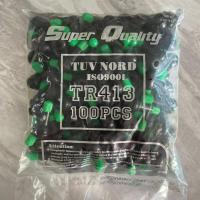 ราคา จุ๊บลมยาง TR413 จุ๊บวาล์วรถยนต์ จุ๊บวาล์ว Tubeless 100 ตัว จุ๊บลมยาง (10183834119)
